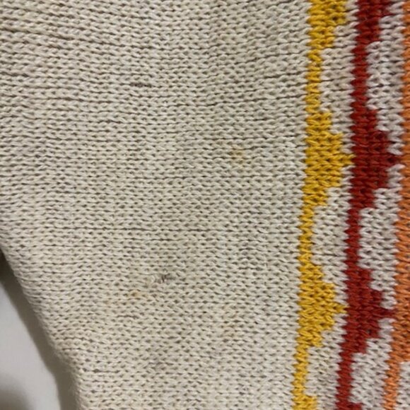 VINTAGE Pendleton Virgin Wool Harding Sweater Chief Joseph Pattern Size L - Picture 9 of 16